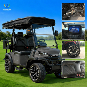<span class=keywords><strong>Voiture</strong></span> de golf électrique 4 places personnalisée en usine, 72V Lithium, Buggy puissant, Châssis en aluminium durable, Véhicule tout-terrain surélevé - Product Image 2