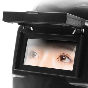 Casque de soudage de style allemand à obscurcissement automatique, demi-vision, isolation thermique, protection contre les éclaboussures, pulvérisation électrostatique, modèle 2656 - Product Image 4