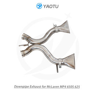 Tubos <span class=keywords><strong>de</strong></span> escape <span class=keywords><strong>de</strong></span> acero inoxidable <span class=keywords><strong>de</strong></span> alto rendimiento <span class=keywords><strong>YT</strong></span> para McLaren <span class=keywords><strong>MP4</strong></span> 650S 625 - Product Image 3