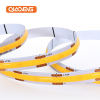 Bande LED COB Flexible Uniforme Sans Zones Sombres 6500K Blanc Lumière du Jour DC12V 320 LED/m 10W/m 1100lm/m 115lm/W 25mm Coupe à Distance