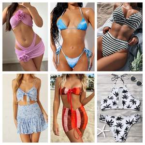 Nuevo Conjunto de Bikini Estampado 2025, Traje de Baño, Ropa de Playa, Traje de Baño Sexy para Mujer, Envío Aleatorio Mixto - Product Image 2