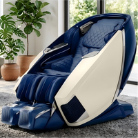 YS-C80 PLUS 2025 Silla de Masaje Eléctrica Plegable Portátil de Cuerpo Completo 5D de Lujo con Gravedad Cero, Shiatsu 4D, Bluetooth HiFi
