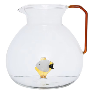 เหยือกใส่น้ำใสสำหรับใส่ในบ้านปลา3D สูงแก้วบอโรซิลิเกตงานตามสั่ง - Product Image 1