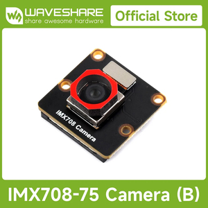 Cámara Waveshare IMX708 de 12MP de Alta Resolución con Autoenfoque, 79.8 °   / 120 °   FOV, compatible con placas de la serie Raspberry Pi K433 - Product Image 4