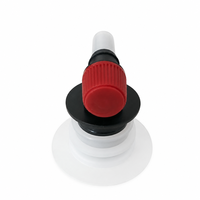 Robinet de distribution pour sac de vin de qualité alimentaire, valve BIB à ouverture par torsion avec capuchon de protection et connecteur de tuyau