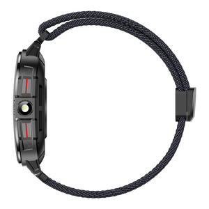 2025 MK98 <b>Smartwatch</b> Outdoor Waterproof IP67 <b>with</b> 100+ Sport Modes Flashlight BT Calling Heart Rate Monitor Sleep Tracker - Product Image 3