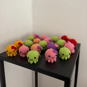Nuevo Diseño 2026, Juguete de <span class=keywords><strong>Pulpo</strong></span> de <span class=keywords><strong>Ganchillo</strong></span> Amigurumi para Bebé, Mini Juguete de Peluche de Algodón, Mini Juguete de <span class=keywords><strong>Pulpo</strong></span> Amigurumi de <span class=keywords><strong>Ganchillo</strong></span> - Product Image 5