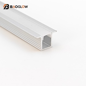 Nouveau profilé en aluminium extrudé à profil bas 8*9 moderne et personnalisé pour éclairage LED, montage en surface, plafond, mur, sol - Product Image 4