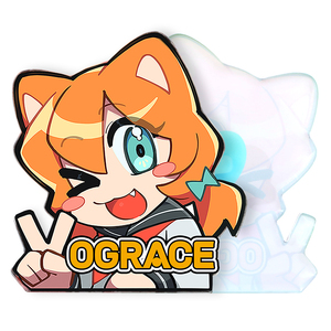 Spille in Acrilico Trasparente Personalizzate Vograce, Crea le Tue Spille in Stile <span class=keywords><strong>Anime</strong></span> con Stampa Integrale - Product Image 1