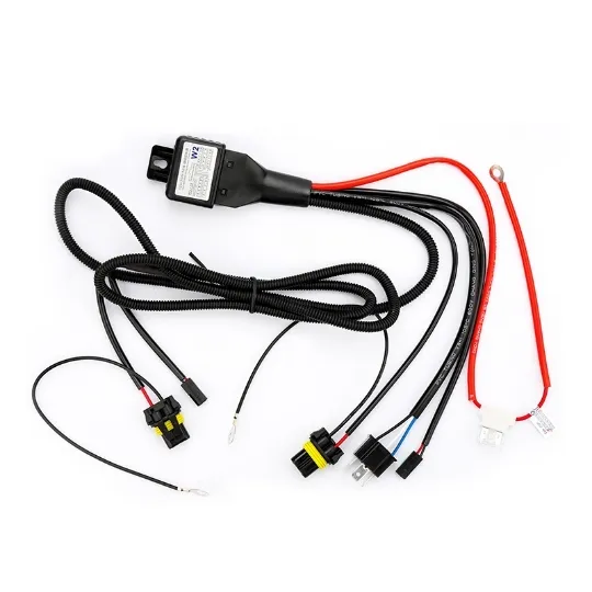 Relay Harness Car Accessories H4 9005 H1 H7 12V 24V Off-Road Led Work Light 35W 55W 100W 200W Xenon HID Wiring Harness Kit