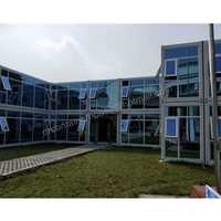 Portable chine faible coût 20ft 30ft 40ft préfabriqué plat pack mobile modulaire iso expédition conteneur cadres maisons maison