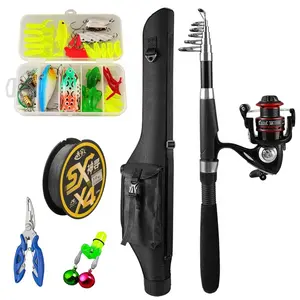 telescopic fishing rod and reel, telescopic fishing rod and reel Suppliers  and Manufacturers at