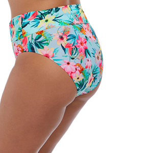 Conjuntos de baño con estampado floral de talla grande para niñas, Bralette con correas extraíbles para mujer, bragas de cintura alta, ropa de playa para exteriores de verano - Product Image 3