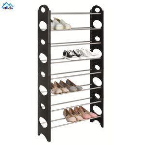 Armoire de rangement de <span class=keywords><strong>chaussures</strong></span> en acier inoxydable, <span class=keywords><strong>meuble</strong></span> assemblé à 4 niveaux, meubles à <span class=keywords><strong>chaussures</strong></span> - Product Image 3
