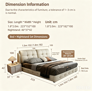 <span class=keywords><strong>Lit</strong></span> plateforme capitonné à double grille, entièrement rembourré, avec cadre <span class=keywords><strong>de</strong></span> sommeil intégré et enveloppant, idéal pour chambre principale, villa, appartement - Product Image 6