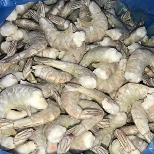 Kualitas Tinggi Frozen IQF Vannamei Shrimp Head Raw Pada Udang