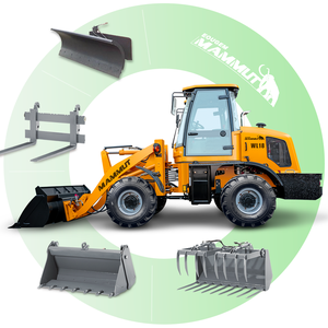 1.6ton 1.8T chargeur de roue avant <span class=keywords><strong>1800</strong></span> chargeur agricole multi-attachement mini chargeurs frontaux - Product Image 4