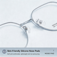 Lunettes polyvalentes de style littéraire 3135 haute performance pour les trajets quotidiens, avec branches super élastiques et flexibles et montures de lunettes