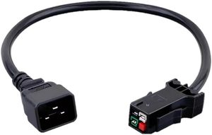 Oem T21 S21 P14 máy chủ ổ cắm dây Adapter 4pin cắm để <span class=keywords><strong>sever</strong></span> UPS C19 PDU dây điện IEC C20 để P13 cắm - Product Image 2