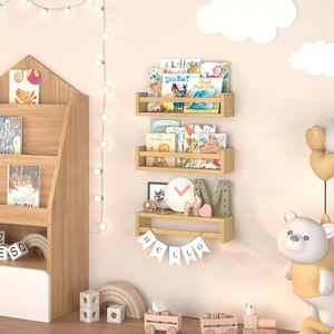 Estantería Infantil Multifuncional Portátil de 3 Piezas, Librería de Madera para Niños Pequeños - Product Image 4
