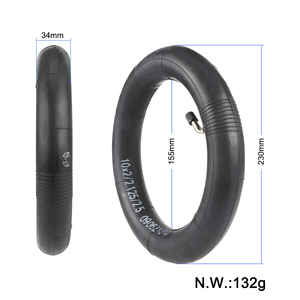 Cámara de Aire Reforzada ULIP 10x2/2.125/2.5 con Válvula Curva para Neumático de Patinete Eléctrico Xiaomi M365 Pro 1S - Product Image 2