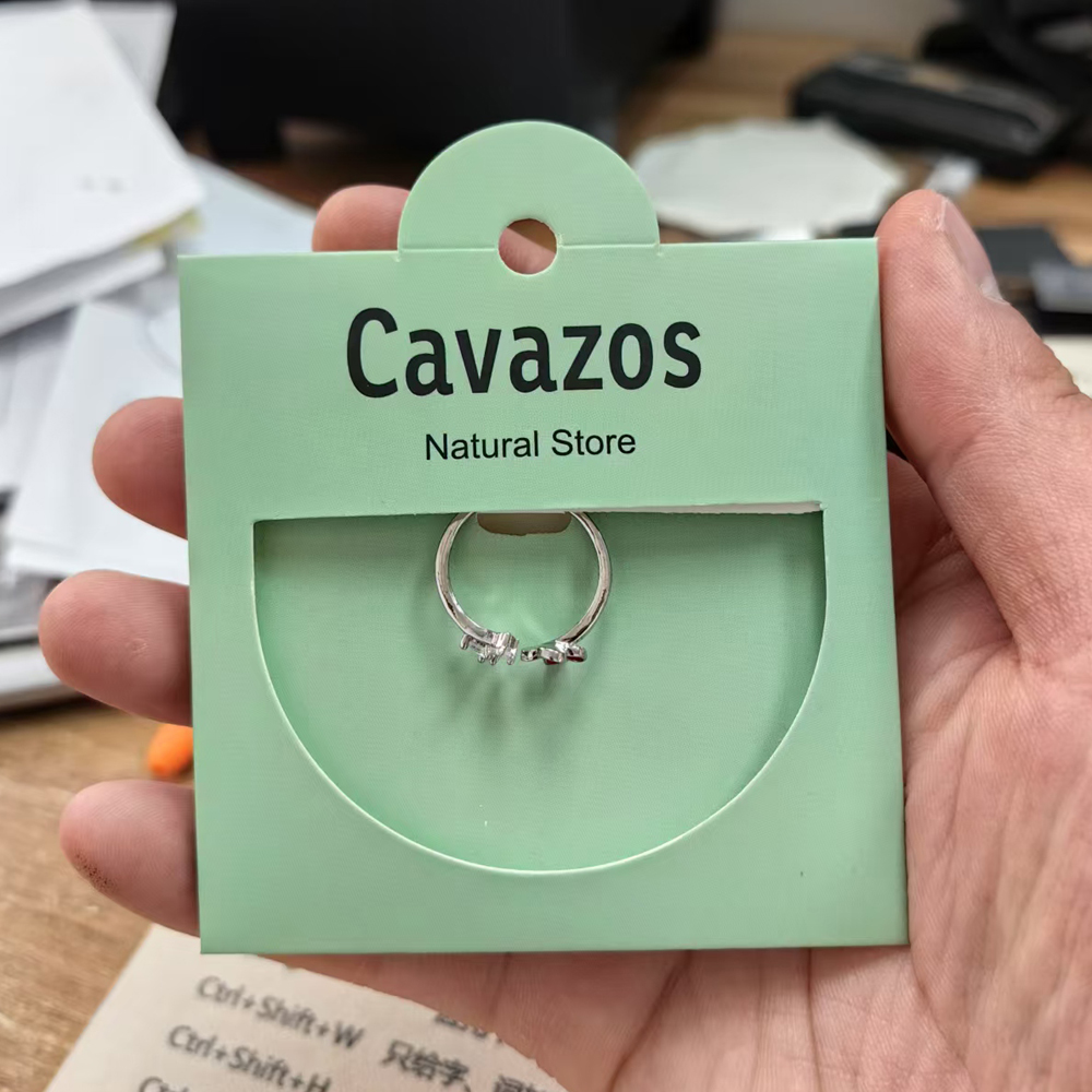 mint ring card