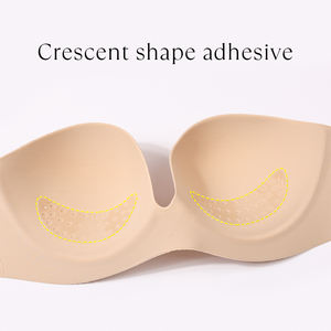 <span class=keywords><strong>Sujetador</strong></span> sin tirantes de ala lateral de una pieza tejido sin costuras de alta calidad para mujer, ropa interior Sexy de talla <span class=keywords><strong>grande</strong></span> para todos los días para mujer - Product Image 5