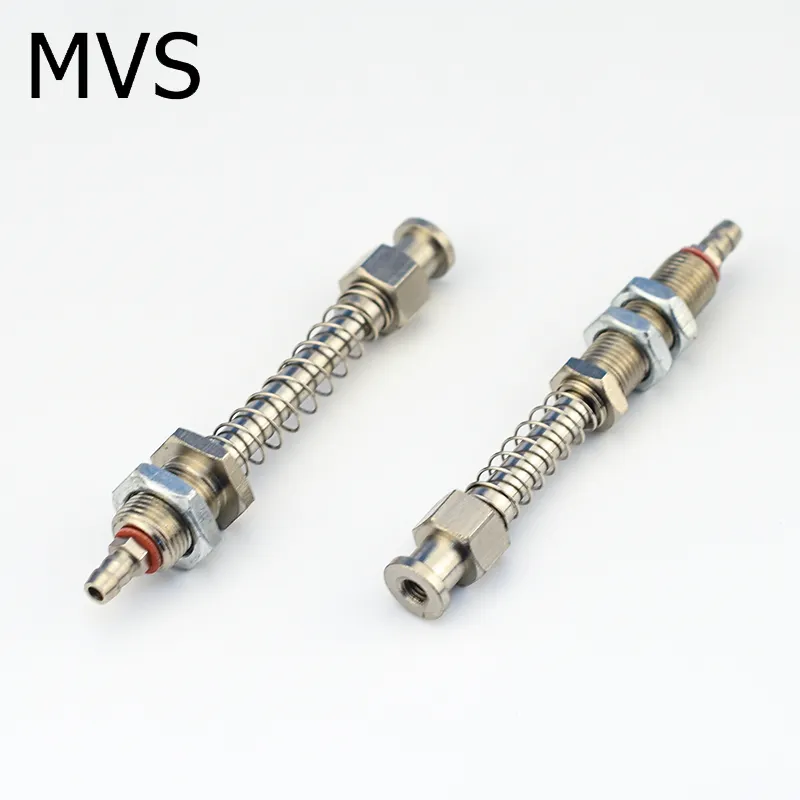 Big Head Pneumatic Components Gold Ware Fitting Push Applicable To Injection Molding Machine