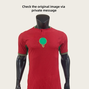 Conjuntos de Camisetas de la Selección Nacional de Marruecos 2026-2027, Versión Jugador, Réplica 1:1, Local y Visitante, Pantalones Cortos de Verano, 100% Poliéster, En Stock, Envío Rápido - Product Image 1