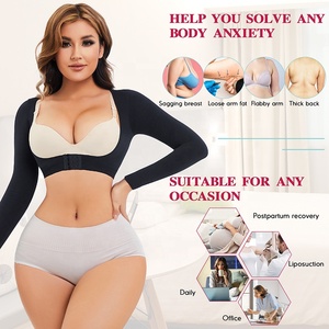 Áo định hình thon gọn cánh tay sau phẫu thuật, hỗ trợ lưng, liền mạch, chất liệu nén ép - Product Image 4