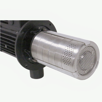 Pompe centrifuge verticale multi-étages H4V50 pour liquide de refroidissement 1100W 66,7L/min pour machines-outils CNC