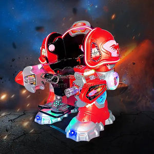 Nouveaux produits Centre commercial Promenade sur des robots folles Manèges sur des robots Iron Man pour enfants - Product Image 4