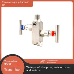 304.316.316l thép không gỉ hai van nhóm Transmitter nội bộ bên ngoài đôi cut-off áp lực cụ bộ phận phụ kiện - Product Image 3