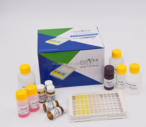 QE105 96T <span class=keywords><strong>Kit</strong></span> de test rapide <span class=keywords><strong>ELISA</strong></span> bandelettes de test vétérinaires pour la détection de zéaralénone dans les céréales noix alimentation 96T bandelette de test - Product Image 6