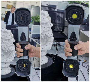 เครื่องสแกน 3 มิติแบบพกพา Creality Shining Scanning RaptorHybrid แบบเส้นขนาน เลเซอร์สีน้ำเงิน - Product Image 5