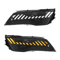 YU GUANG pour Audi A7 C7 2011-2014 Phares avant LED automatiques modifiés durables style RS de remplacement