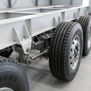 Semirimorchio a Collo d'Oca Affidabile e Durevole da 40 Tonnellate a 3 Assi per Container, per Progetti di Costruzione e Logistica nel Sud-est Asiatico - Product Image 3