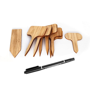 Étiquettes <span class=keywords><strong>de</strong></span> plantes en bois personnalisées et écologiques pour graines <span class=keywords><strong>de</strong></span> légumes <span class=keywords><strong>de</strong></span> jardin - Product Image 1