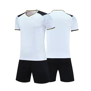 Ensemble de maillots de football pour adultes unisexes Sportstars - Séchage rapide, 100% polyester, manches courtes avec impression par injection directe - Product Image 3
