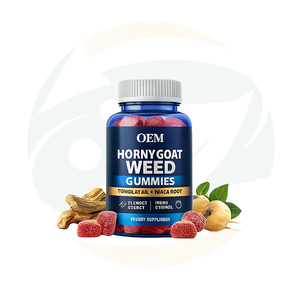 OEM ODM Label Pribadi Permen Kunyah Epimedium Horny Goat Weed Suplemen Peningkat Gairah Pria Dewasa Pengatur Energi Makanan Sehat Kelas Makanan - Product Image 1