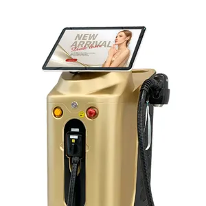 Oem Odm 808 Diode Laser Hair Removal Machine Portable 808Nm Diodelaser Set Laser Beauty Equipment Hair Removal