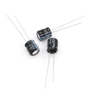 Aluminum Electrolytic <b>Capacitors</b> 16V 220UF Through Hole 2.5mm Lead Spacing For Media Devices - Product Image 2