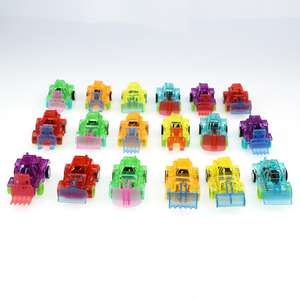 Gran oferta, coche de carreras, Mini juguete de plástico, multicolor, transparente, extraíble, certificado EN71 para niños de 5 a 7 años, juguete clásico para cápsula - Product Image 6