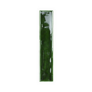 Baldosa Creta-25 Verde Oscuro 5x25 cm Brillante con Bordes Irregulares - Product Image 4