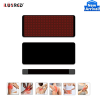 Ceinture de luminothérapie infrarouge ILUXRED en gros pour usine, coussin portable LED pour thérapie par lumière rouge sur tout le corps