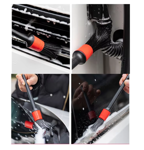 Pennello per dettagli Auto di nuovo arrivo spazzola per dettagli interni per professione strumento di pulizia per Auto con pennello per dettagli multifunzione - Product Image 6