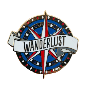 Diseños Personalizados Logos Lifetime Mold Cool <span class=keywords><strong>Wanderlust</strong></span> Set Hierro Esmalte Pins Viajes y Geografía Decorativo Metal Accesorios Pin - Product Image 2