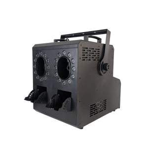 Sıcak 2 yolları 1500W LED duman kabarcık makinesi RGB LED ışıkları ile 3in1etkisi, DMX/uzaktan kumanda, noel cadılar bayramı düğün Dj için - Product Image 3