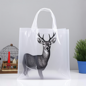 ถุงช้อปปิ้งพลาสติกโพลีใสใสใสถุงพลาสติกพร้อมห่วงนุ่ม - Product Image 6