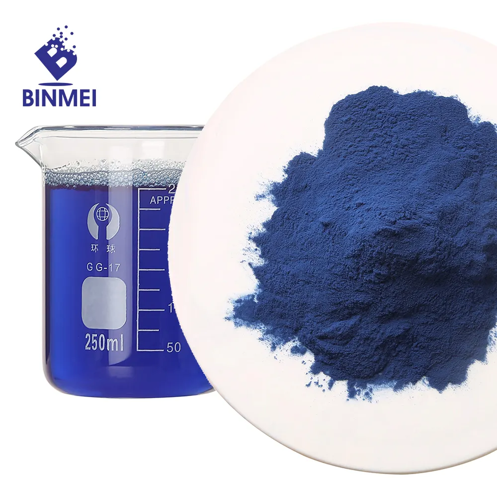 BINMEI Oragnic, экстракт фикоцианина, профессиональный производитель, фикоцианин E25 E30 E40 для здоровья, экстракт Спирулины